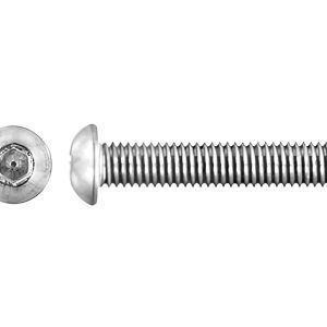 Button Socket Screws + Nuts