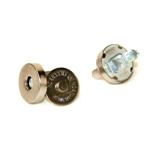 18mm x 5mm Silver Magnetic Bag Clasp