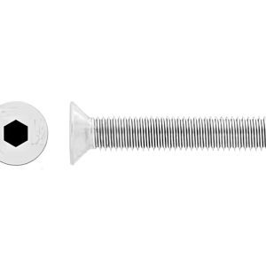 Countersunk Socket Screws + Nuts