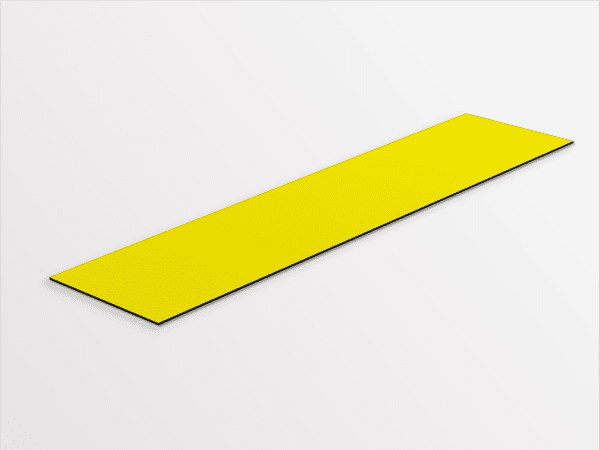 Magnetic Strip YELLOW 200x50