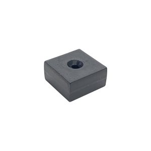 25.4mm x 25.4mm x 12.7mm Plastic Coated Neodymium Block