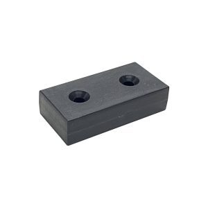 50.8mm x 25.4mm x 12.7mm Plastic Coated Neodymium Block