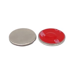 20mm x 1mm Neodymium Magnetic Dots (VHB)