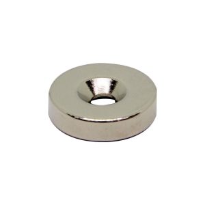 20mm x 4.5mm x 5mm Countersunk Neodymium Ring