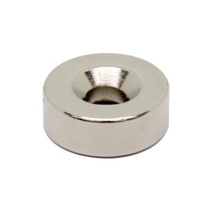 22mm x 7mm x 8mm Countersunk Neodymium Ring