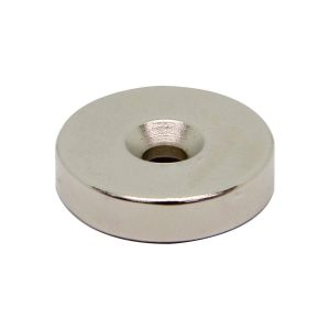 25mm x 5mm x 6mm Countersunk Neodymium Ring