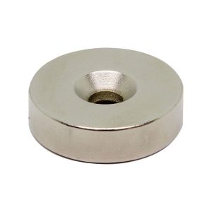 30mm x 6mm x 8mm Countersunk Neodymium Ring