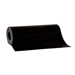 0.85mm x 620mm Black Magnetic Sheeting