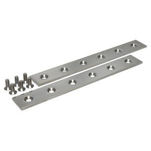 300mm x 40mm Stainless Steel End Plate Set